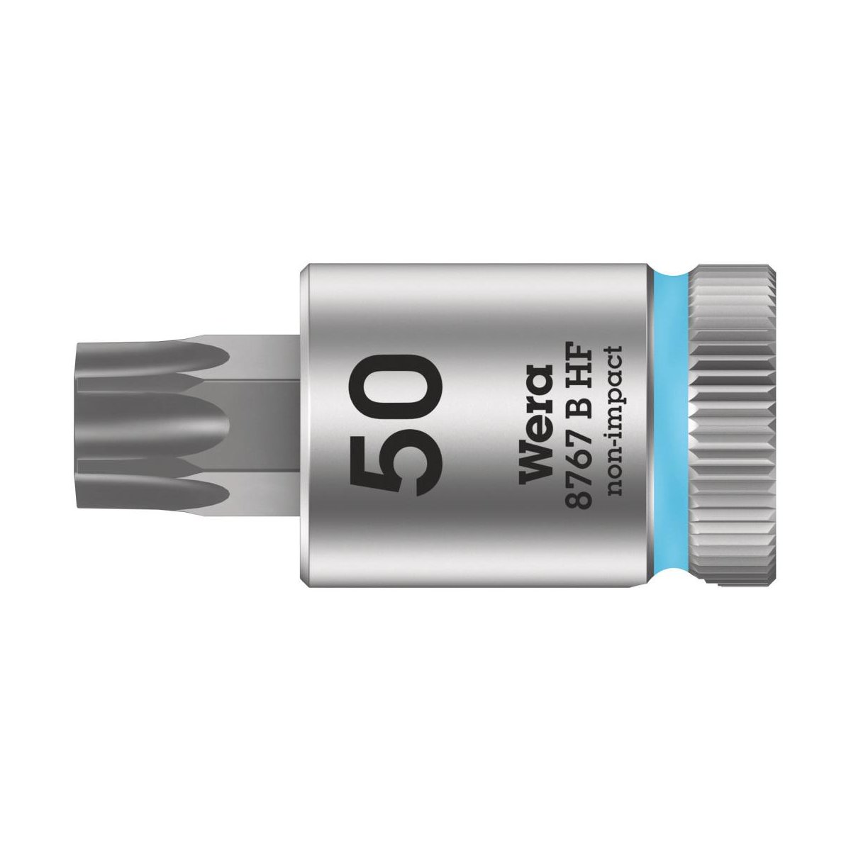 8767 B HF TORX® Zyklop Головка торцевая с вставкой-битой, 3/8", с фиксацией, TX 50 x 38.5 мм