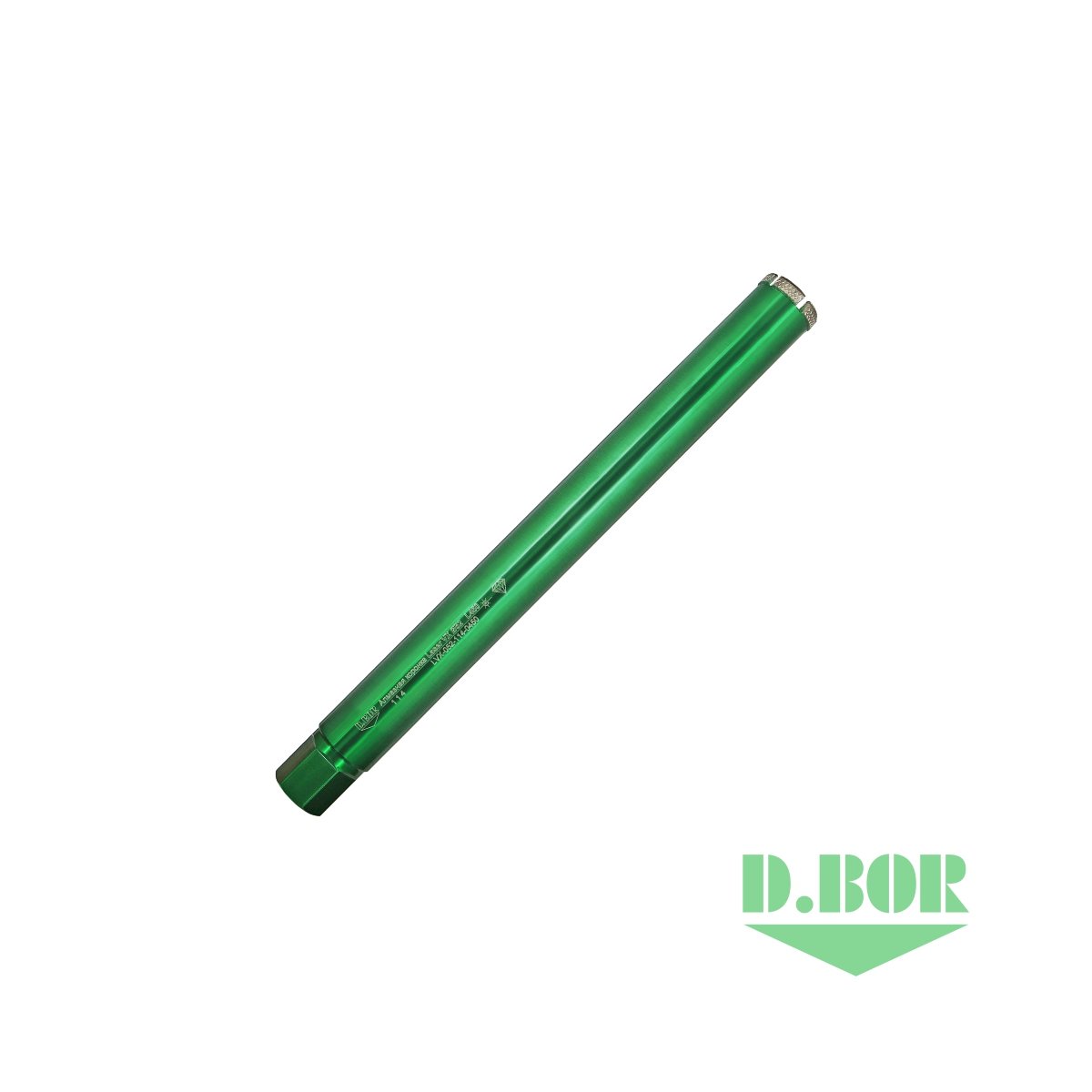 Алмазная коронка Laser VX, 52х450 хв. 1 1/4" UNC (арт. LVX-052-114-0450) "D.BOR"