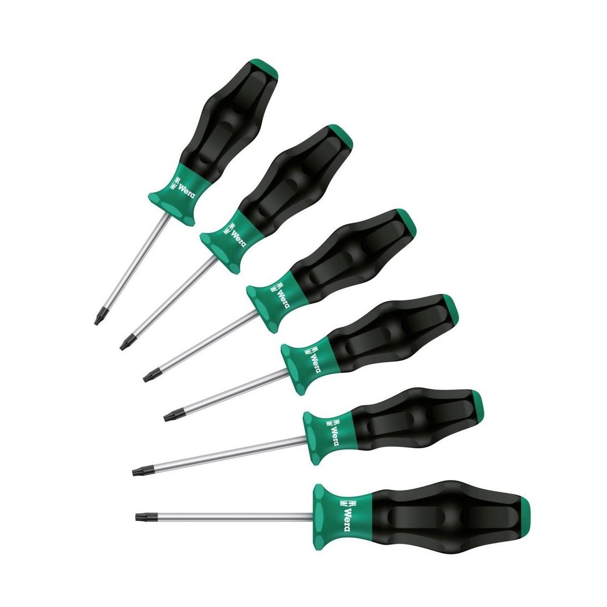 1367/6 TORX® Kraftform Comfort Набор отвёрток, 6 пр., TX 10x80/15x80/20x100/25x100/30x115/40x130