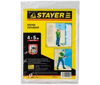 STAYER 4 х 5 м, 7 мкм, пленка укрывная 1225-07-05