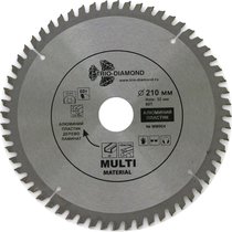 Trio Diamond Диск пильный по мультиматериалам 210*32/30*60Т MM904