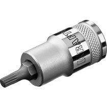 KRAFTOOL 1/2", 100 мм, S2 сталь, M5, фосфатированная, торцовая бита-головка INDUSTRIE QUALITAT 27911-05_z01
