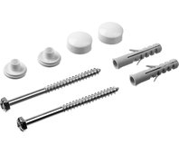 ЗУБР 8 мм, цвет белый, крепеж для унитазов 44210 Профессионал