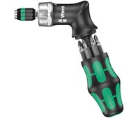 Kraftform Kompakt Pistol RA Набор бит с пистолетообразной отвёрткой-битодержателем c трещоткой, 7 пр.
