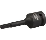 KRAFTOOL 1/2", 7 мм, CrMo сталь, фосфатированная, торцовая головка INDUSTRIE QUALITAT 27950-07