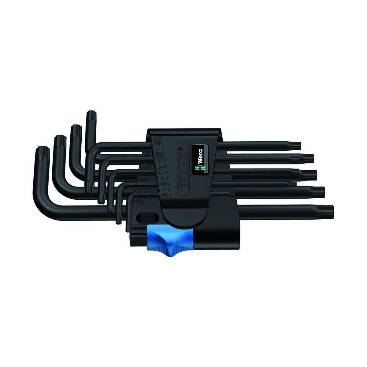 967/9 L TORX® HF BlackLaser 1 Набор Г-образных ключей, с фиксацией, 9 пр., TX 8/9/10/15/20/25/27/30/40
