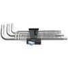 3950/9 PKL Hex-Plus Stainless 1 Набор Г-образных ключей, нерж., с шаром, 9 пр., 1.5/2/2.5/3/4/5/6/8/10 мм