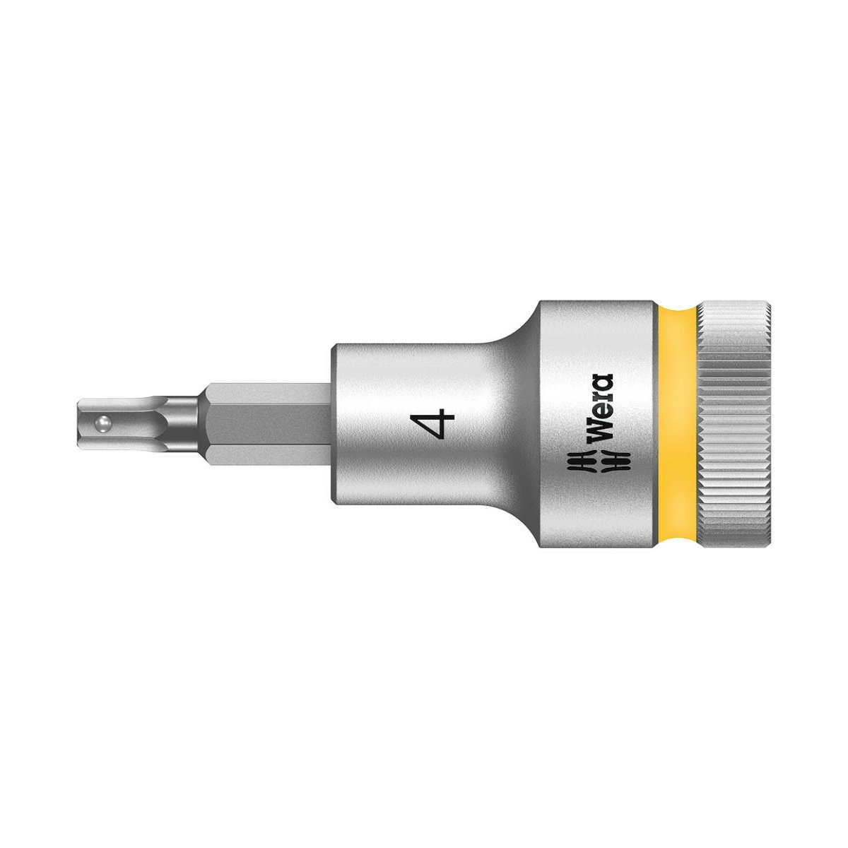 8740 C Hex-Plus HF Zyklop Головка торцевая с вставкой-битой с внешним шестигранником, 1/2", с фиксацией, 4 x 60 мм
