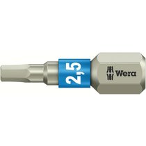 3840/1 TS Hex-Plus бита торсионная с внешним шестигранником, нерж., 1/4" C6.3, 2.5 x 25 мм
