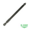 Биты намагниченные MAGNETIC, Ph 2x125 мм, ACR2, E 6,3 (арт. D-MA-PH02-125-010) "D.BOR"