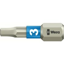 3840/1 TS Hex-Plus бита торсионная с внешним шестигранником, нерж., 1/4" C6.3, 3 x 25 мм