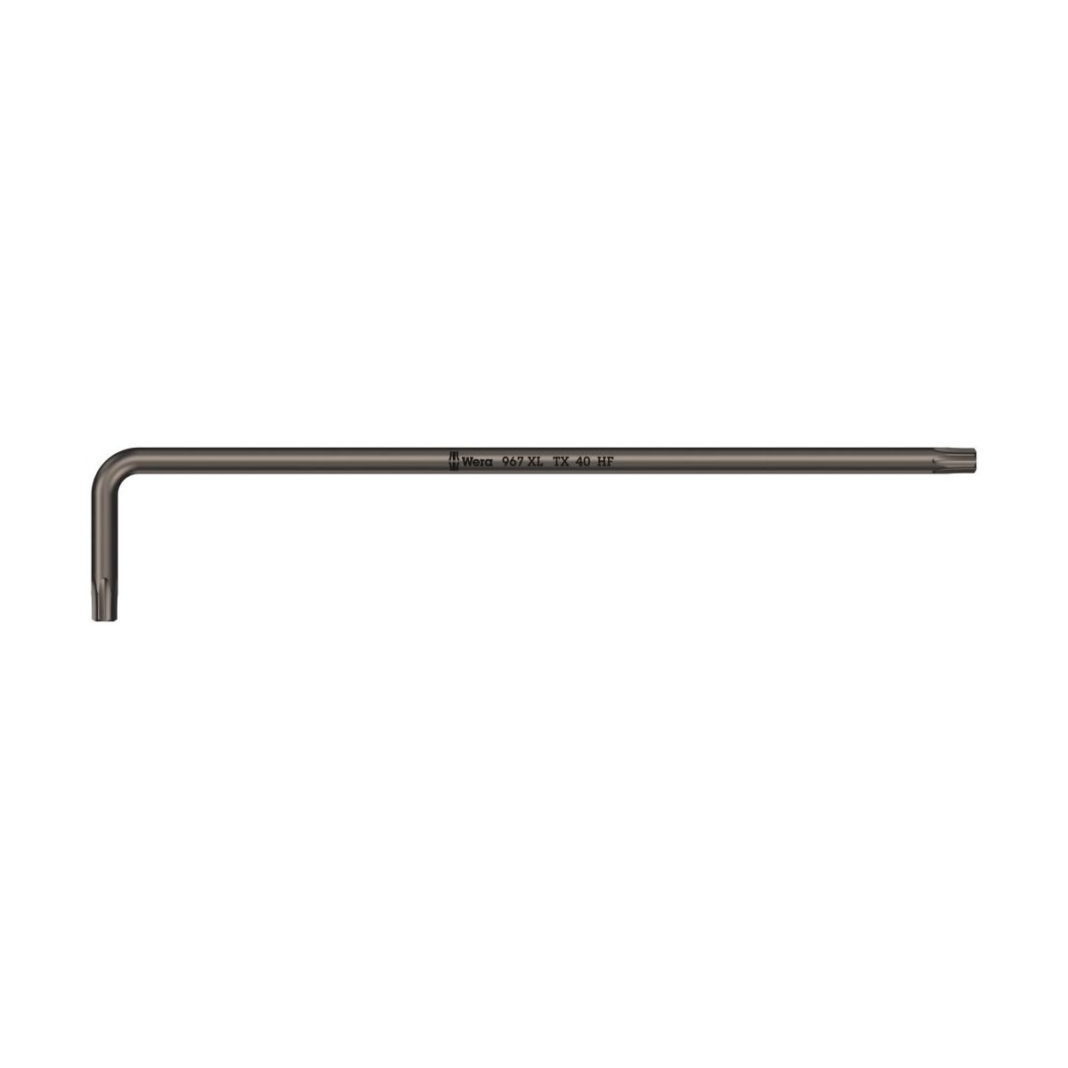 967 XL HF TORX® Г-образный ключ с фиксацией, удлиненный, TX 40 x 224 мм