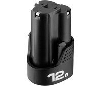 ЗУБР Li-Ion, 12В, аккумуляторная батарея для шуруповерта ДА-12-2-Ли АКБ-12-Ли 15М3