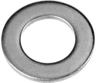 ЗУБР 6 мм, 45 шт., шайба DIN 125А 303806-06