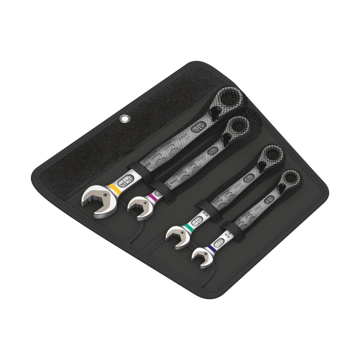 6001 Joker Switch 4 Imperial Set 1 набор ключей гаечных комбинированных с реверсной трещоткой, 4 пр., 7/16-3/4"