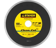 STAYER ⌀ 180х25.4 мм, алмазный, сплошной, круг отрезной для электроплиткореза 3665-180_z01