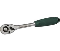 KRAFTOOL 1/4", 72 зубца, Cr-V сталь, трещотка для торцовых головок 27790-3/8_z01