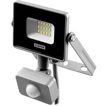 STAYER 10 Вт, LEDPro, датчик движения, прожектор светодиодный 57133-10