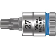 8767 A HF TORX® Zyklop Головка торцевая с вставкой-битой, 1/4", TX 27 x 28 мм, с фиксацией