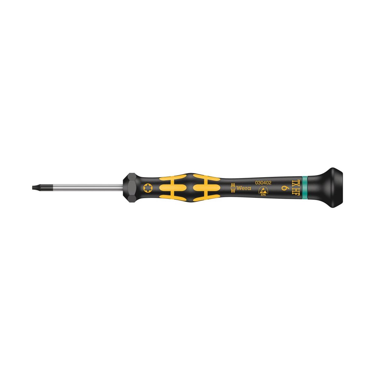 1567 TORX® HF ESD Kraftform Micro Отвёртка антистатическая прецизионная, с фиксацией, TX 6 x 40 мм