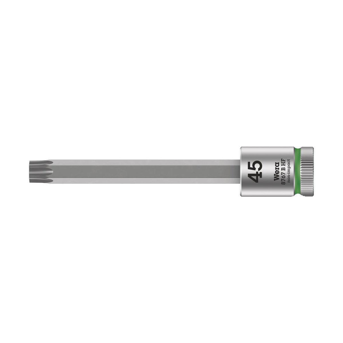 8767 B HF TORX® Zyklop Головка торцевая с вставкой-битой, 3/8", с фиксацией, TX 45 x 100 мм