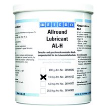AL-H 1000 (1кг) Высокотемпературная жировая смазка для пищевой промышленности, без вкуса и запаха. t°от -40С до +160С. Желтоват