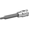 KRAFTOOL 1/2", 100 мм, S2 сталь, Т30, удлиненная, сатинированная, торцовая бита-головка INDUSTRIE QUALITAT 27906-30_z01