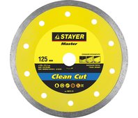 STAYER ⌀ 125х22.2 мм, алмазный, сплошной, круг отрезной для УШМ 36675-125