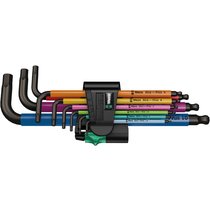 950/9 SPKL Hex-Plus Multicolour BlackLaser 1 Набор Г-образных ключей, с шаром, 9 пр., 1.5/2/2.5/3/4/5/6/8/10 мм