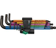 950/9 SPKL Hex-Plus Multicolour BlackLaser 1 Набор Г-образных ключей, с шаром, 9 пр., 1.5/2/2.5/3/4/5/6/8/10 мм