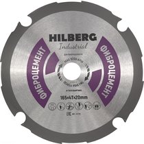 Диск пильный Hilberg Industrial Фиброцемент 165*4T*20 mm HC165