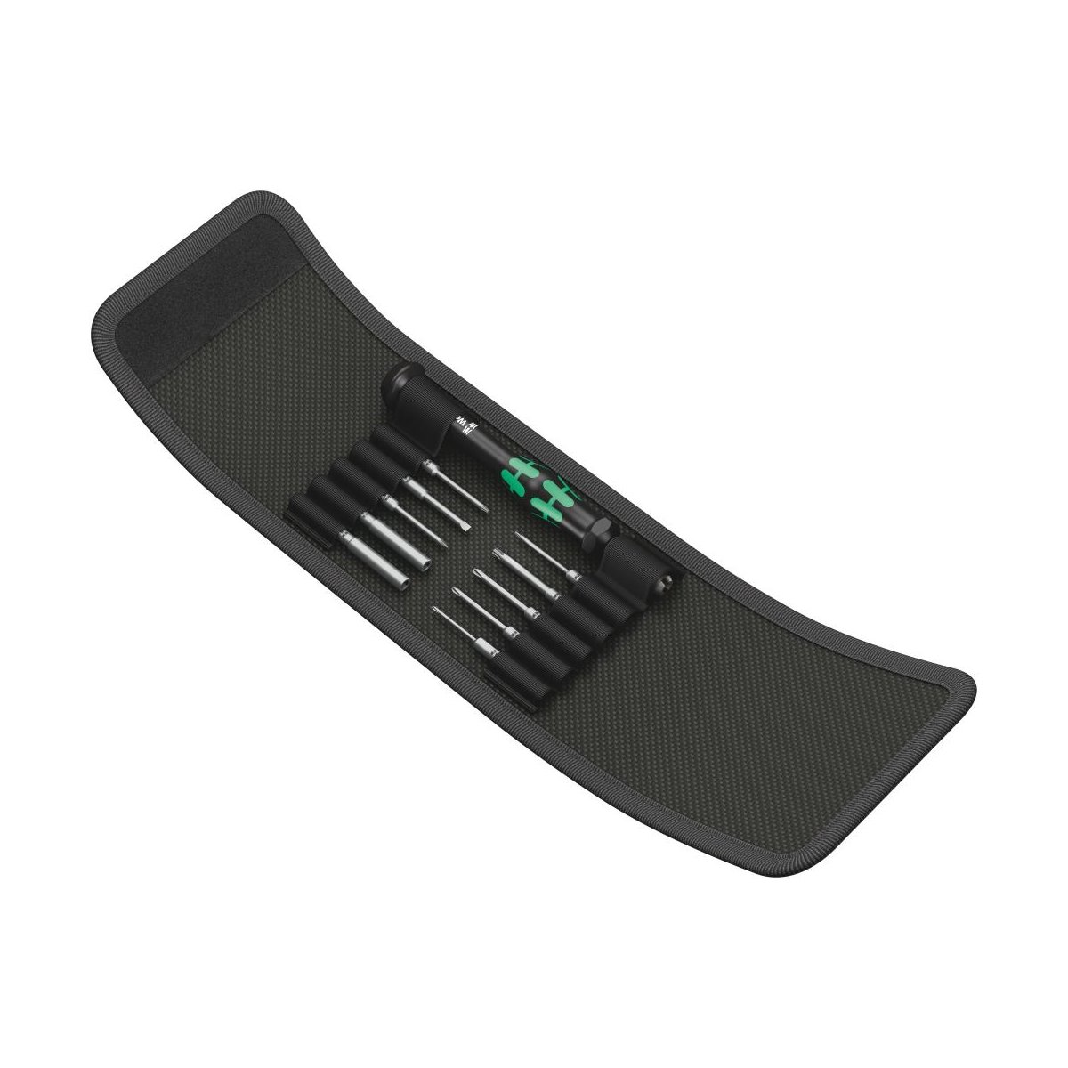 Kraftform Kompakt Micro 11 Electronics 1 Набор бит прецизионных и рукоятки-битодержателя, 11 пр., хвостовик Halfmoon/HIOS 4 мм