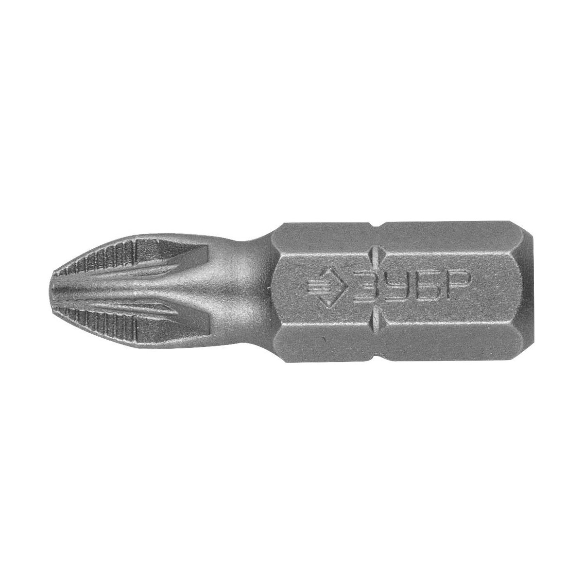 ЗУБР PZ2, 25 мм, 2 шт., биты кованые МАСТЕР 26003-2-25-2