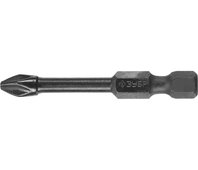 ЗУБР PH2, 50 мм, 2 шт., кованые биты "ПРОФИ" Phillips 26021-2-50-S2