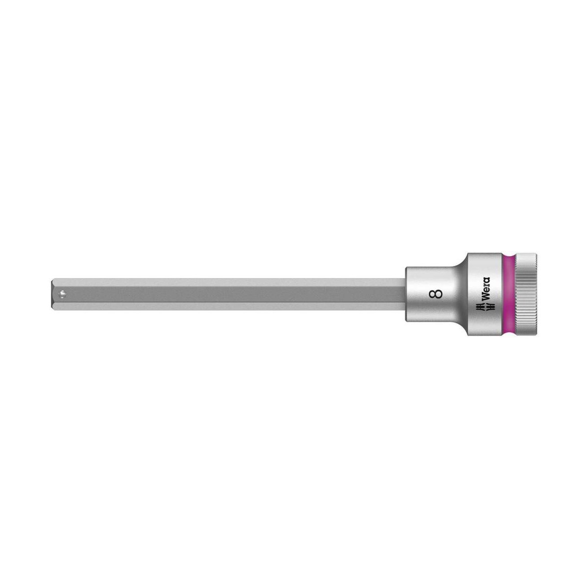8740 C Hex-Plus HF Zyklop Головка торцевая с вставкой-битой с внешним шестигранником, 1/2", с фиксацией, 8 x 140 мм