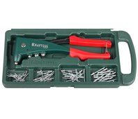 KRAFTOOL заклепки 2.4-4.8 мм, заклепочник усиленный NX-5 31173-H6