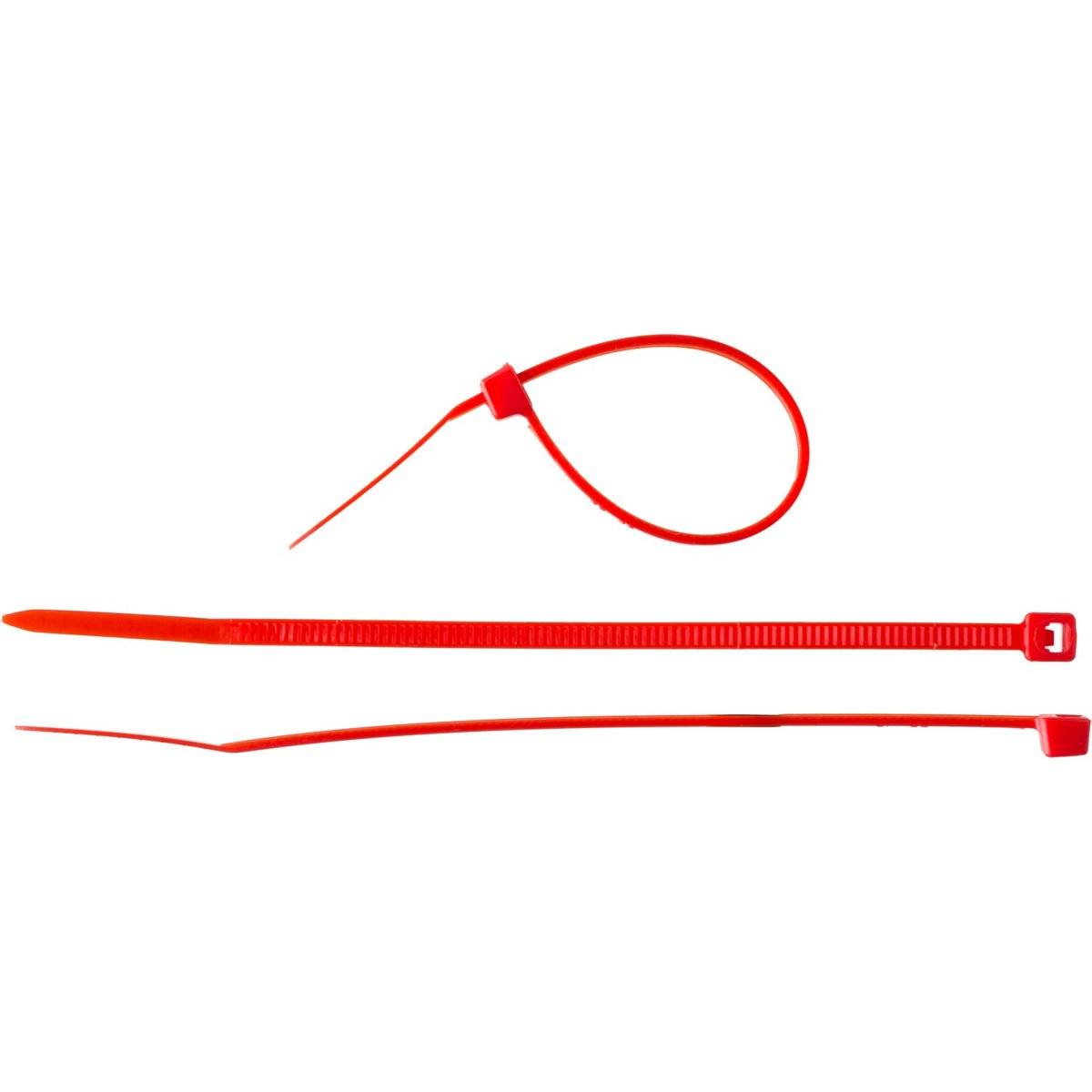ЗУБР 150х2.5 мм, 100 шт., хомуты нейлоновые красные 309040-25-150