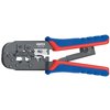 Пресс-клещи для штекеров RJ, 2 гнезда, RJ 11/12 (6-pin), RJ 45 (8-pin), 190 мм