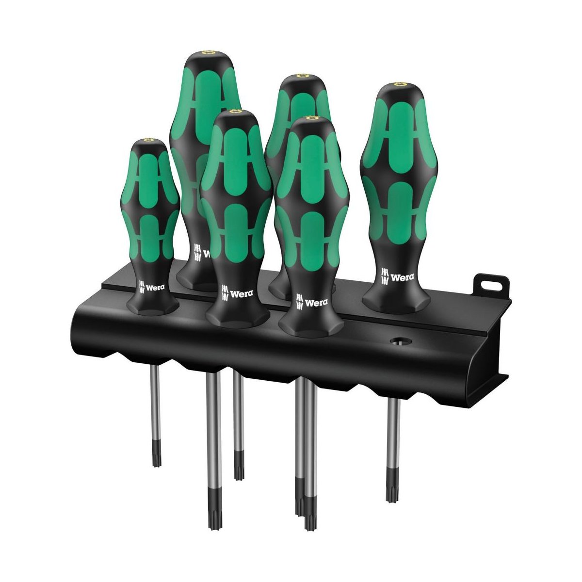 367/6 TORX® HF Kraftform Plus Набор отвёрток, с фиксацией + подставка, 6 пр., TX 10x80/15x80/20x100/25x100/30x115/40x130