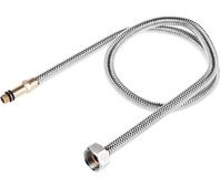 ЗУБР 1/2", 0.8 м, сильфонная из нержавеющей стали, для смесителя, удлиненная подводка 51013-080