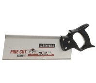 STAYER 8 TPI, 300 мм, ножовка с обушком для стусла (пила) 1536-30