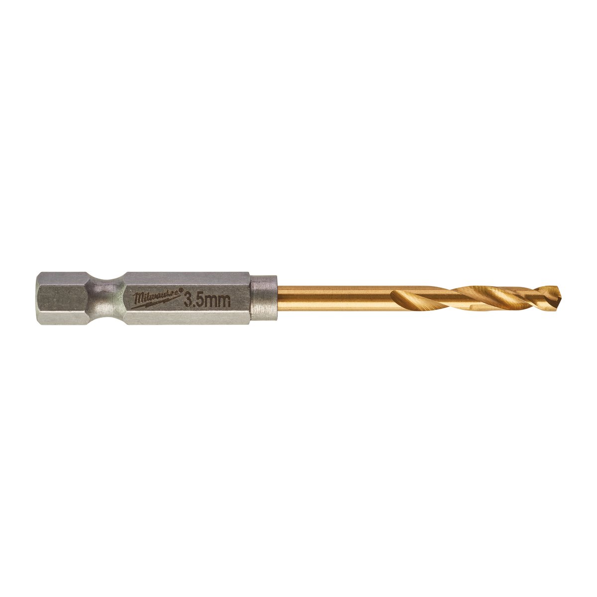 Сверло по металлу Milwaukee RedHEX HSS-G TiN 3.5мм (2шт)