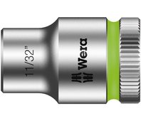 8790 HMB Zyklop Головка торцевая 6-гранная, 3/8", 11/32" x 29 мм