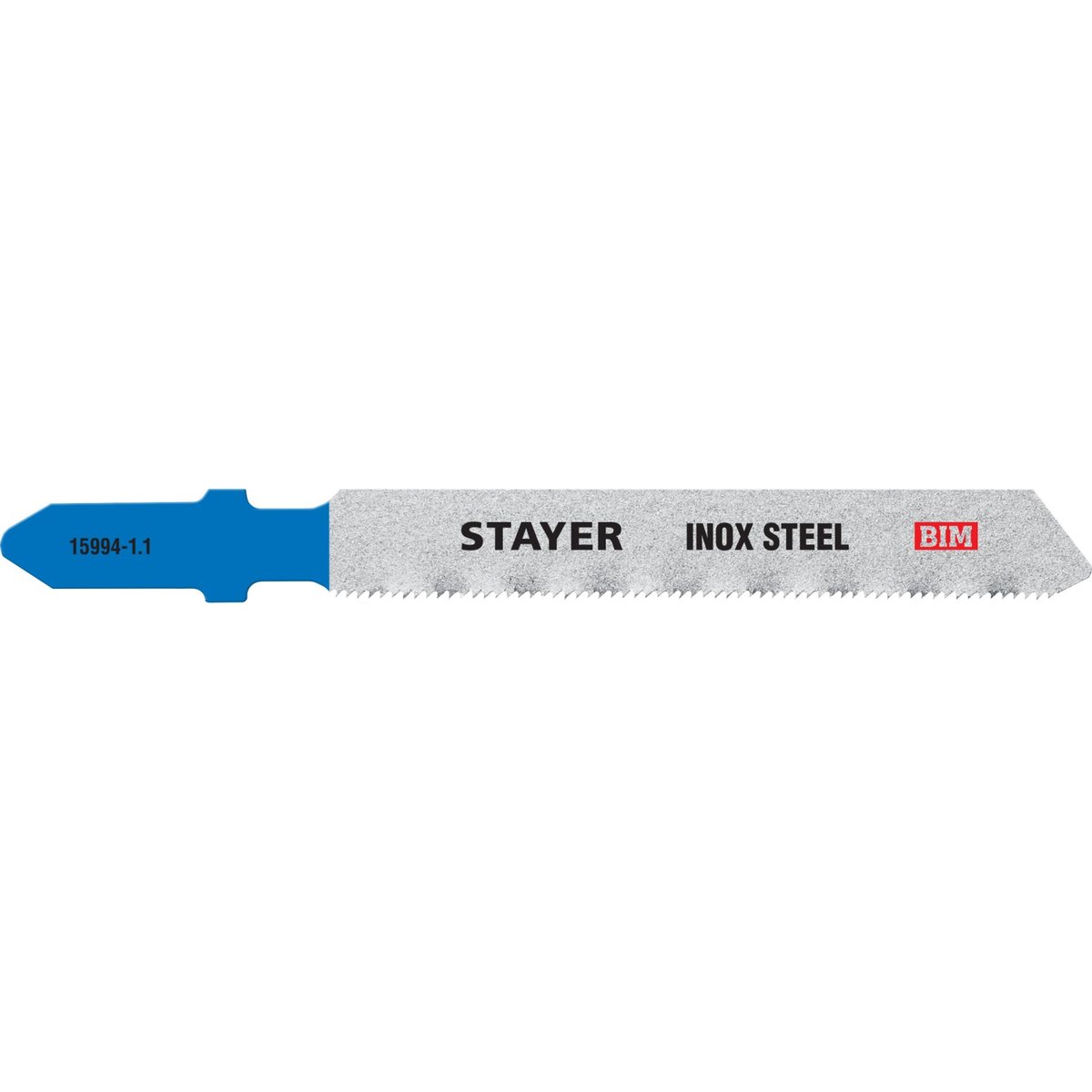 STAYER Bi-Metall, по металлу (1,5-3 мм), EU-хвост., шаг 1.4 мм, 50 мм, 2 шт., полотна для эл/лобзика 15994-1.4_z02