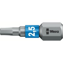 840/1 BTZ Hex-Plus бита торсионная с внешним шестигранником, 1/4" C6.3, 2.5 x 25 мм
