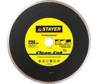 STAYER ⌀ 230х25.4 мм, алмазный, сплошной, круг отрезной для электроплиткореза 3665-230_z01
