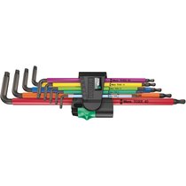 967/9 SXL/SPKXL TORX® XL Multicolour 1 Набор Г-образных ключей, удлиненные, с шаром, 9 пр., TX 8/9/10/15/20/25/27/30/40