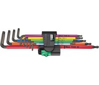 967/9 SXL/SPKXL TORX® XL Multicolour 1 Набор Г-образных ключей, удлиненные, с шаром, 9 пр., TX 8/9/10/15/20/25/27/30/40