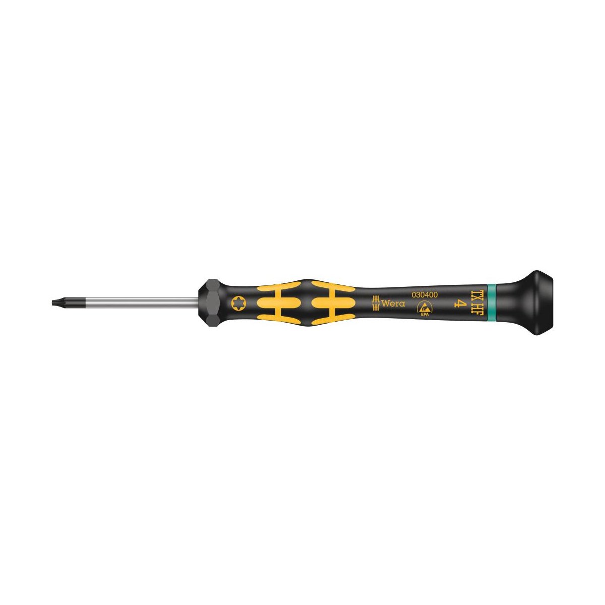 1567 TORX® HF ESD Kraftform Micro Отвёртка антистатическая прецизионная, с фиксацией, TX 4 x 40 мм