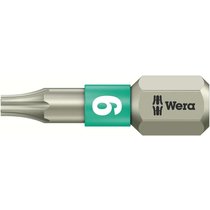 3867/1 TS TORX® бита торсионная, нерж., 1/4" C6.3, TX 9 x 25 мм